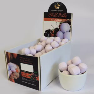Chill Pills Badebomber - Sort Cherry 1,3kg