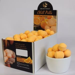 Badebomben - Box Chill Pill - Frische Orange - 1,3kg