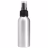 100ml Aluminium Bottle with Black Spray Top