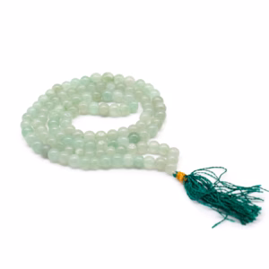 108 Mala-Perler - Grønn Aventurin