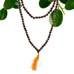 108 Bead Mala - Tiger Eye