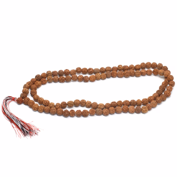 108 Rudraksha Mala - Naturlig - Bilde 3
