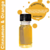 Aceites de Fragancia sin etiqueta 10ml - Canela Y Naranja