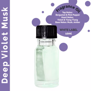 Djup Viol Mysk Doftolja 10ml - Utan Etikett