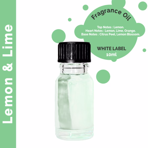 Citron & Lime Doftolja 10ml - Utan Etikett