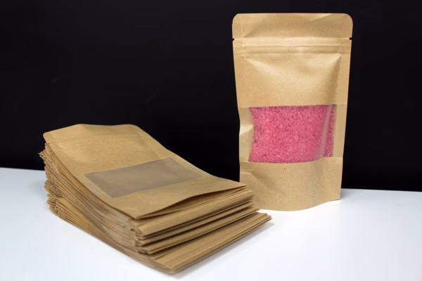 10X Kraft Vinduespose 10X16 Cm - Billede 2