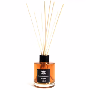 Sivdiffusor - Guld, Røgelse og Myrra - 120ml