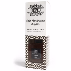 Sivdiffusor - Guld, Røgelse og Myrra - 120ml