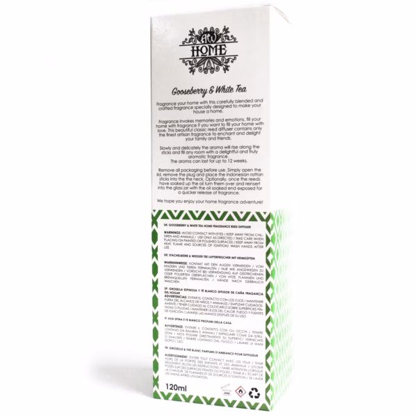 Difusor aromático 120ml - grosella y té blanco - Imagen 5