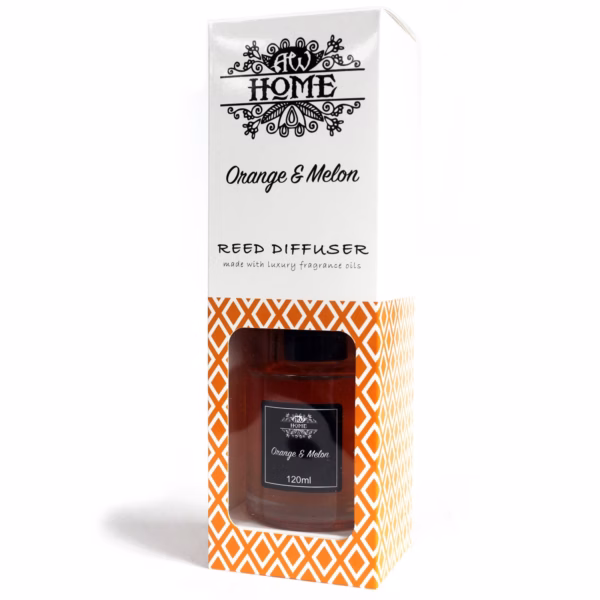 Appelsin Og Melon Duftpinner 120ml - Bilde 3