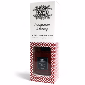 Reed Diffuser - Pomegranate & Nutmeg - 120ml