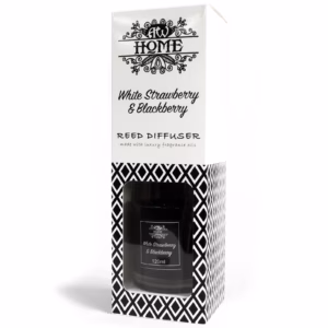 Reed Diffuser - White Strawberry & Blackberry - 120ml