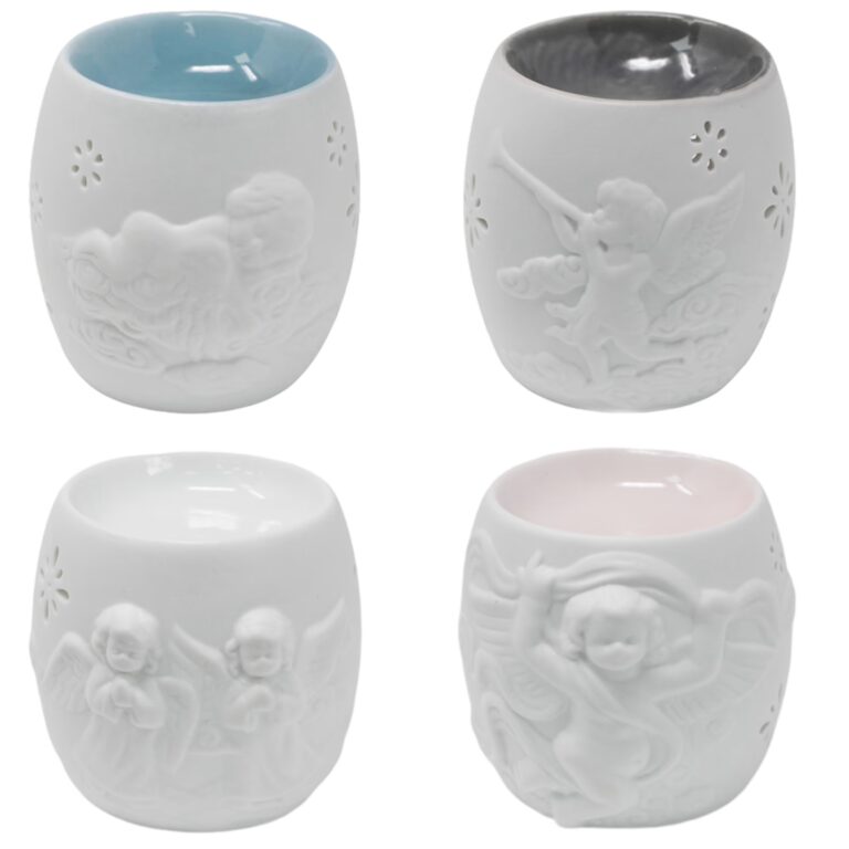 1X-Cherubs-Oil-Burner-Assorted-Design-4-Colours