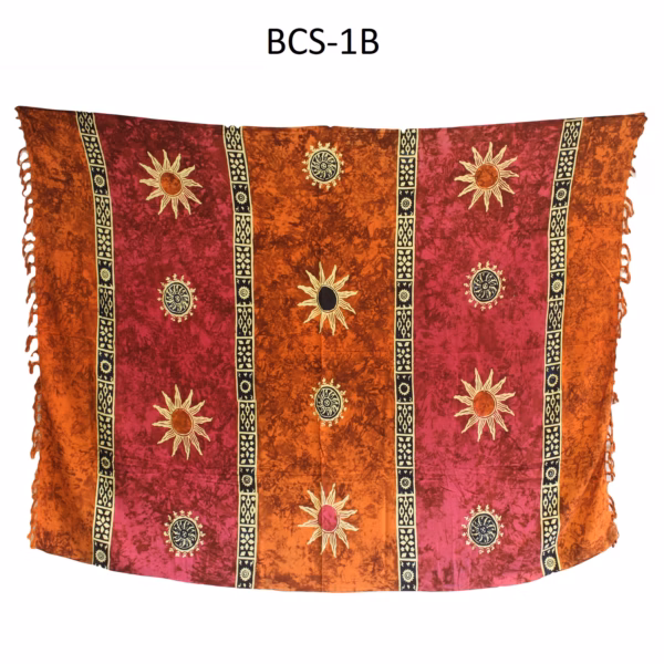 1x Bali Keltiske Saronger - Solsymboler (4 Assorterte Farger) - Bilde 4