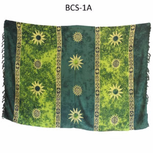 1xBali Celtic Sarongs - Sun Symbols (4 Assorted Colours)