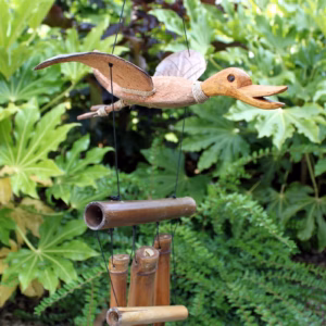 1x Coconut Duck Windchimes