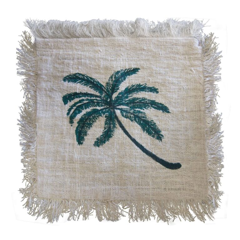 1x-Linen-Cushion-45-x-45-Palm-Tree-with-Fringe-1