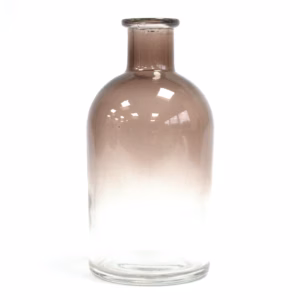 Träkål - Rund Antik Flaska För Doftpinnar 250ml - 200ml
