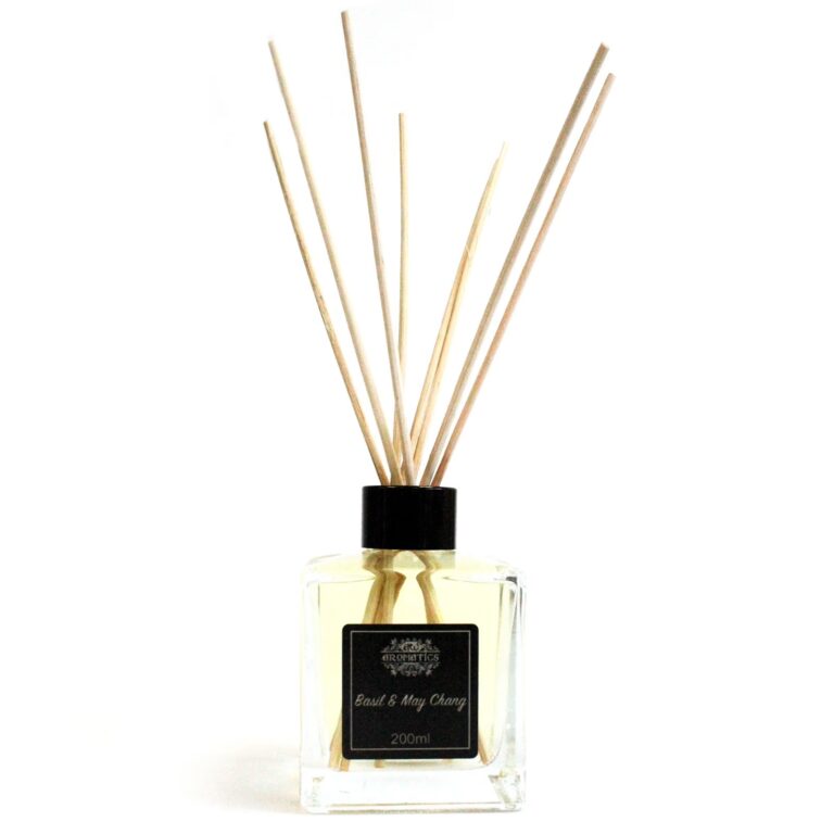 200ml-Basil-Maychang-Essential-Oil-Reed-Diffuser