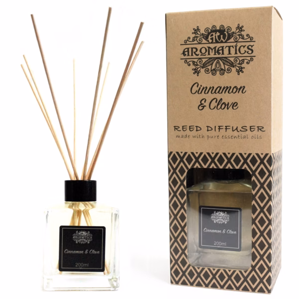 200ml Diffusor med Æterisk Olie Kanel Og Nellike