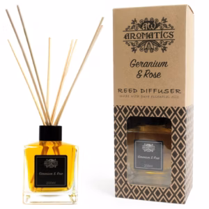 Duftpinner - Geranium Og Rose Eterisk Olje 200ml