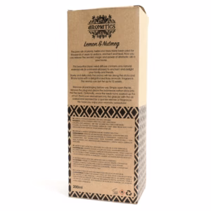 Lemon & Nutmeg Essential Oil Reed Diffuser - 200ml