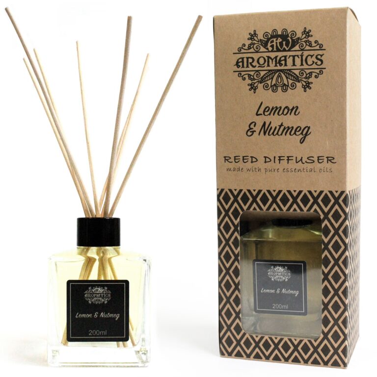200ml-Lemon-Nutmeg-Essential-Oil-Reed-Diffuser