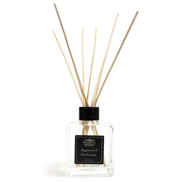 200ml-Peppermint-Frankincense-Essential-Oil-Reed-Diffuser