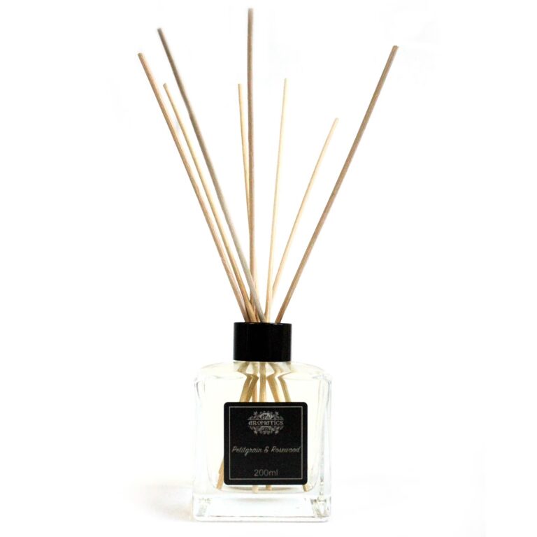 200ml-Petitgrain-Rosewood-Essential-Oil-Reed-Diffuser