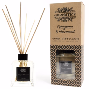 Petitgrain Og Rosentre Eterisk Olje Duftpinner 200ml