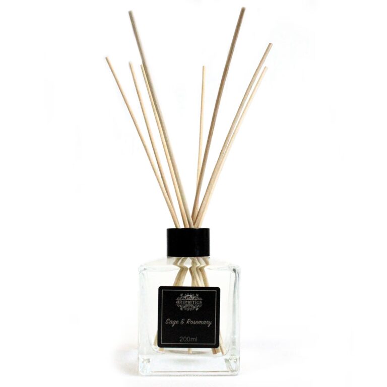 200ml-Sage-Rosemary-Essential-Oil-Reed-Diffuser