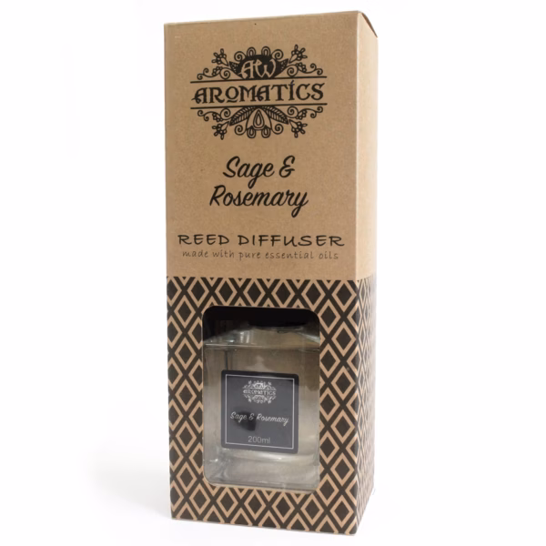 Duftpinner - Salvie- Og Rosmarinolje Eterisk Olje 200ml - Bilde 3