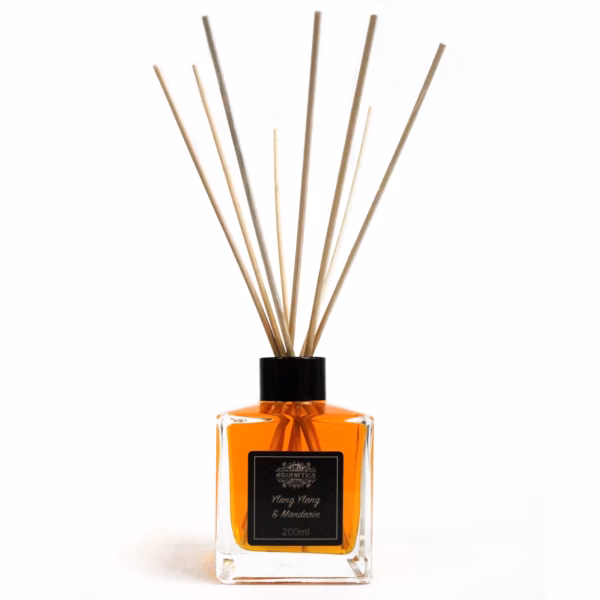 Duftpinner - Ylang Ylang & Mandarin Eterisk Olje 200ml - Bilde 2