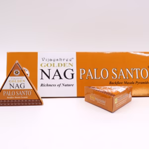 Conos de Incienso Reflujo Jumbo Golden Nag - Palo Santo
