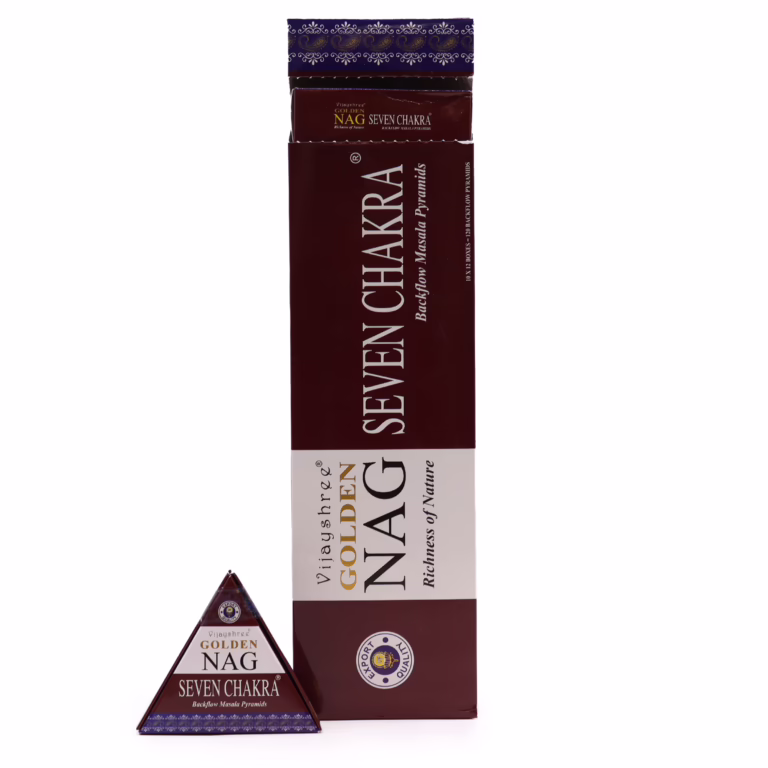 42g-Jumbo-Golden-Nag-Seven-Chakra-Back-Flow-Incense-Cones