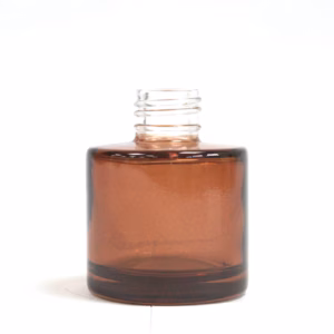Rund Flaska För Doftpinnar - Bärnsten - 50ml