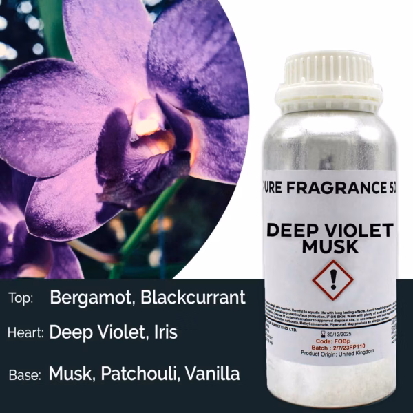 Deep Violet Musk Duftolje Koncentrert / Ren FO - 500ml