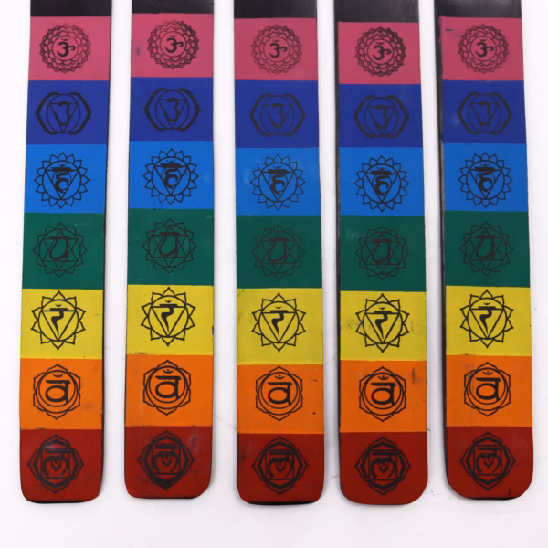 Soporte De Incienso - 7 Chakras - Imagen 2