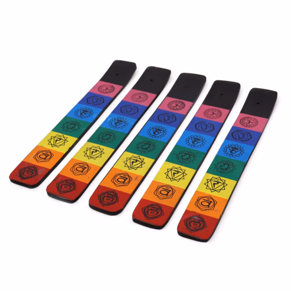 Soporte De Incienso - 7 Chakras