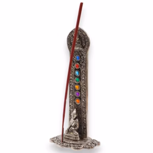 Porte - Encens Bouddha Tour 7 Chakras 16x6x7cm