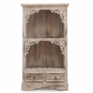 Albasia Badezimmerschrank - Tünche