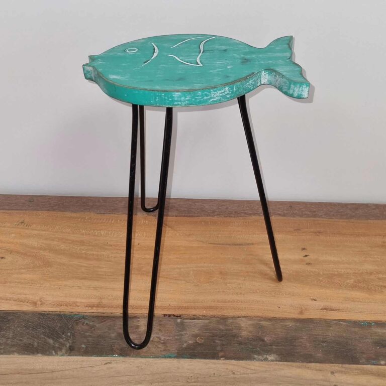 Albasia-Wood-Fish-Stand-Turquoise