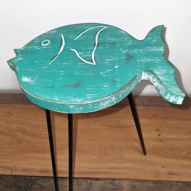 Albasia-Wood-Fish-Stand-Turquoise