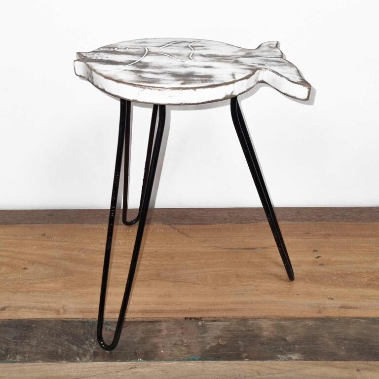Albasia-Wood-Fish-Stand-Whitewash