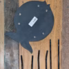 Support pour Plante Forme Poisson en Bois Albésia - Blanchi à la Chaux – Image 4