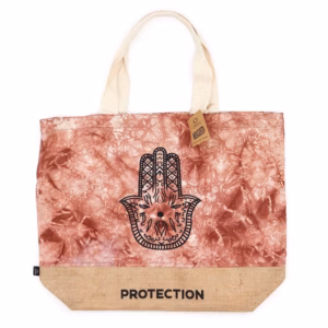 All Natural Bag - Terracotta Stonewash - Hamsa - Beskyttelse