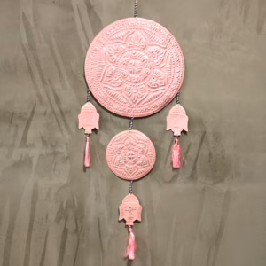 Aluminium Mobile - Buddhas