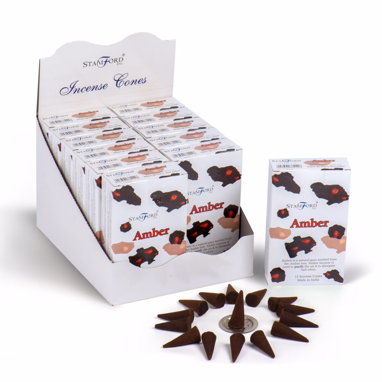 Amber-Incense-Cones