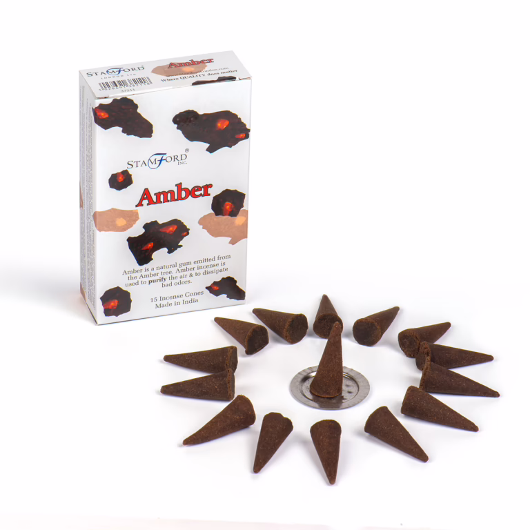 Amber-Incense-Cones