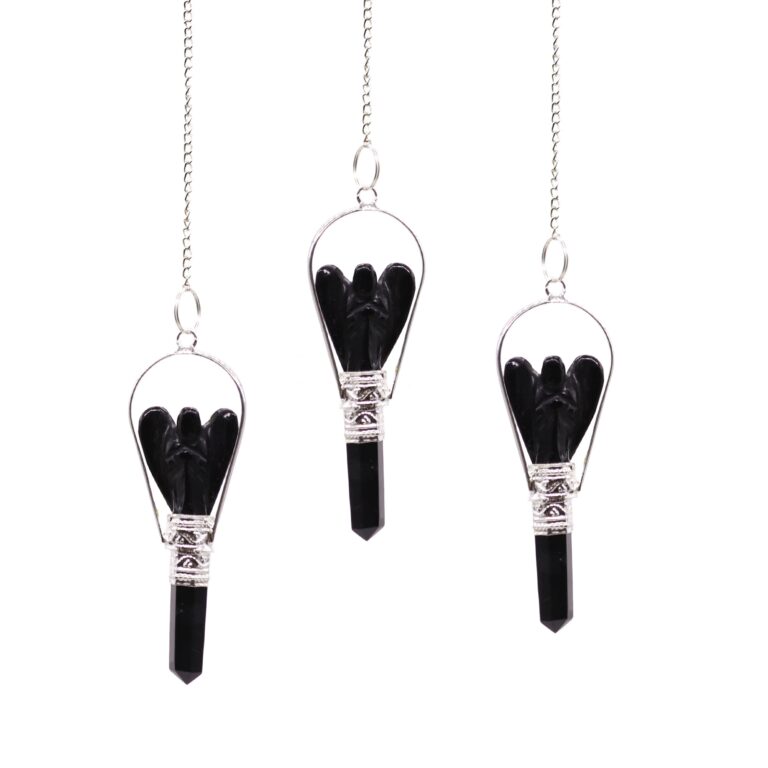 Angel-Pendulum-with-Ring-Black-Agate